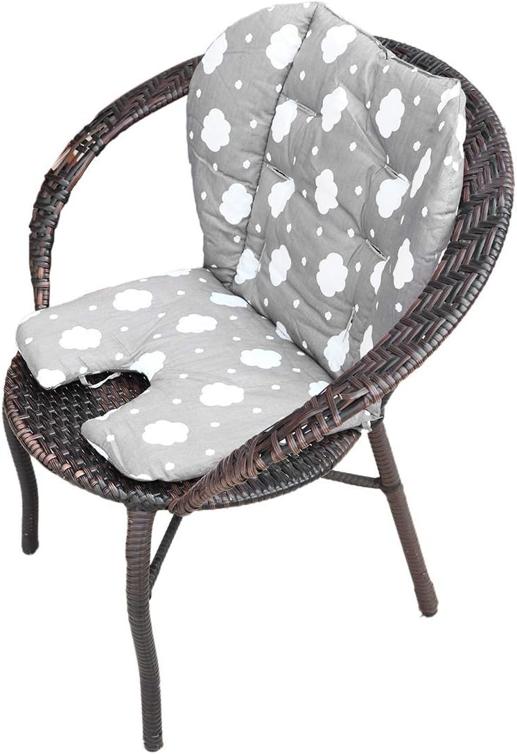 Twoworld High Chair Cushion, Large Thickening Baby Stroller/Car/High Chair Seat Cushion Liner Mat Pad Cover Protector Breathable - Image 3